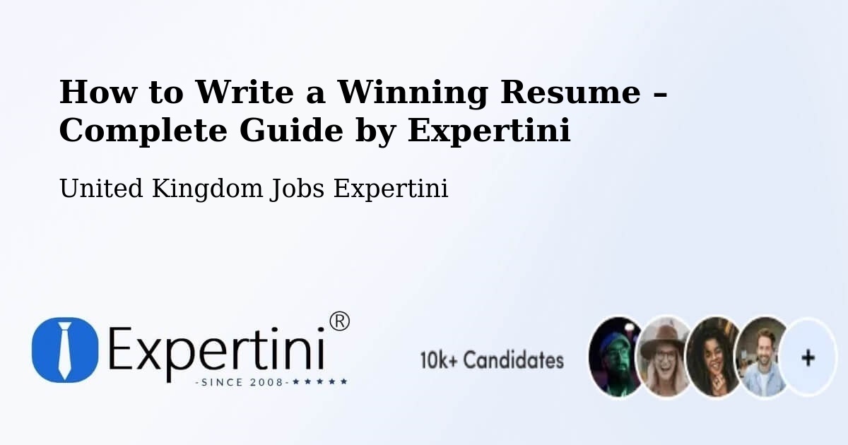 Resume Writing Guide for Job Seekers – Takeley - Takeley, United Kingdom Jobs Expertini